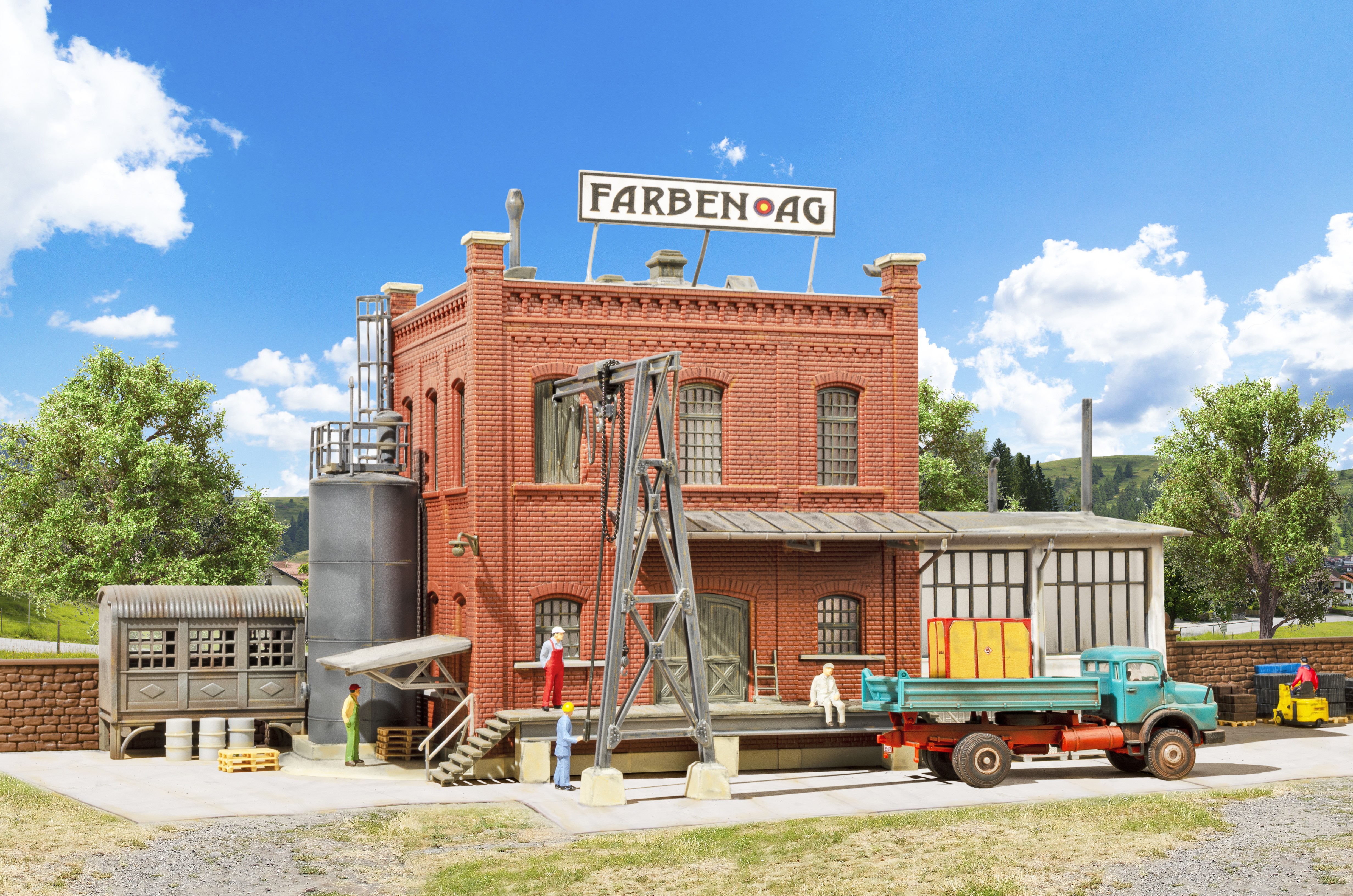 39813 Fabrik mit Anbau