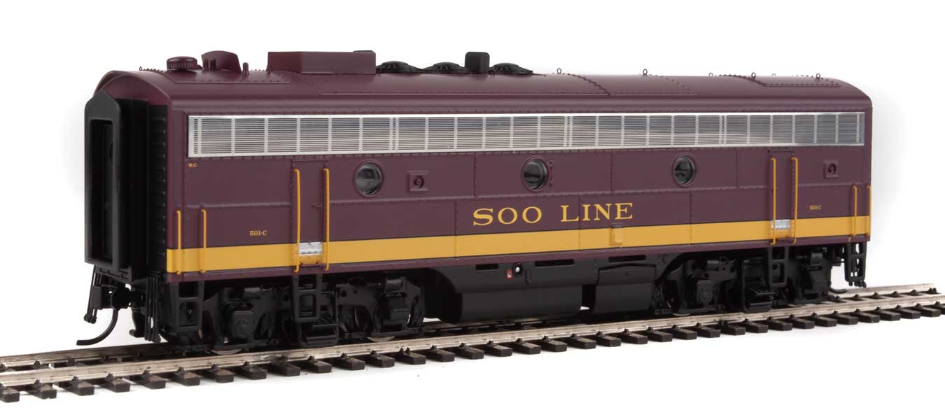 WalthersProto 42520 SOO Line Dieselloks FP7/F7B #501A/C