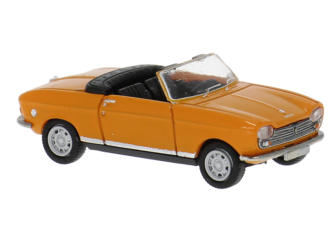 29181 Peugeot 204 Cabrio orange