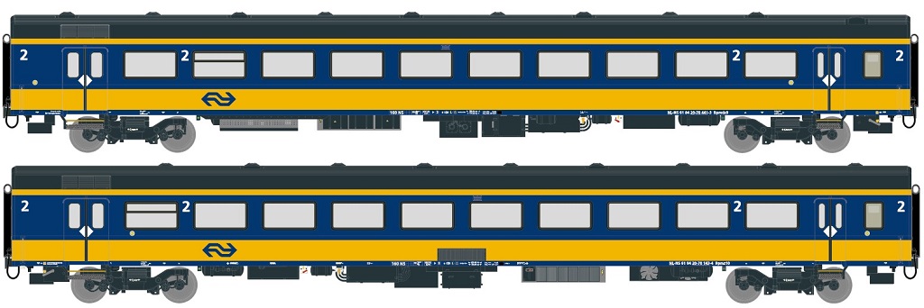 Exact-train 11001 NS Reisezugwagen-Set 2-tlg ICRm Ep.6