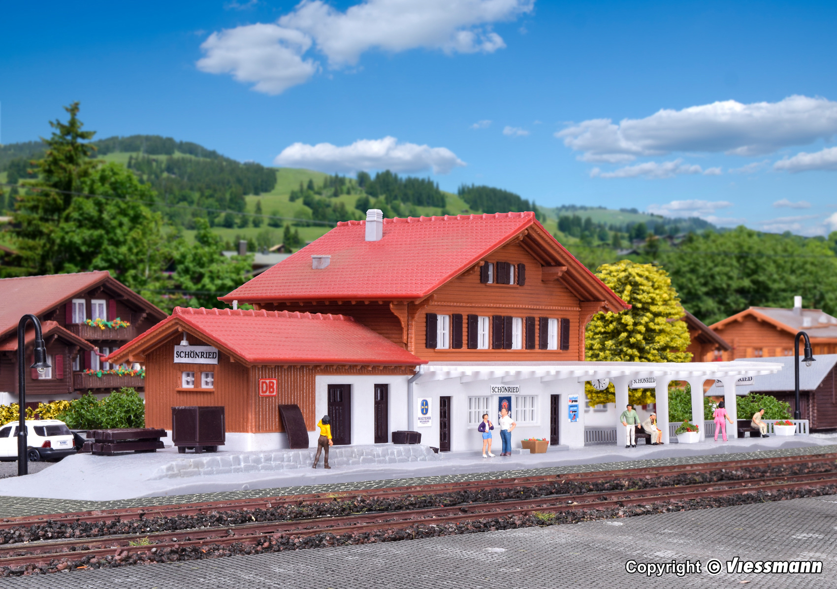 Kibri 37410 Bahnhof Schönried