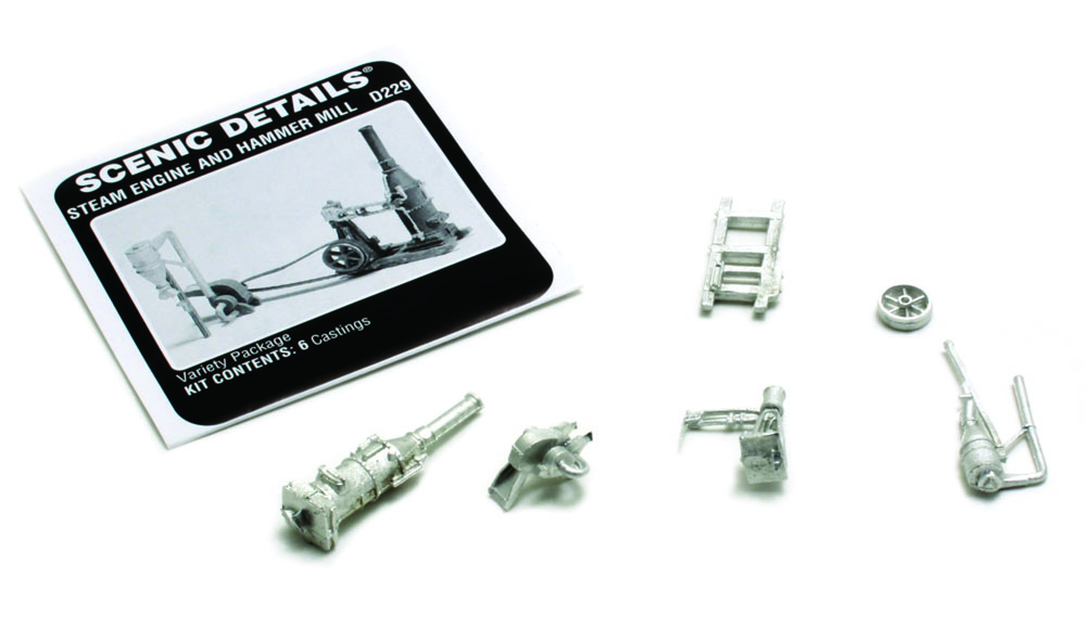 WD229 Dampfmaschine & Hammermühle