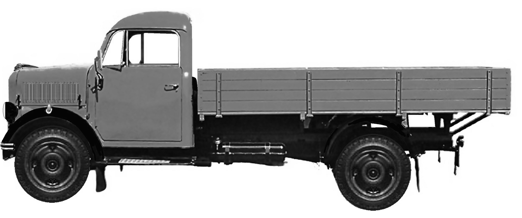 NA88444 Borgward B 1250 Pritsche grau