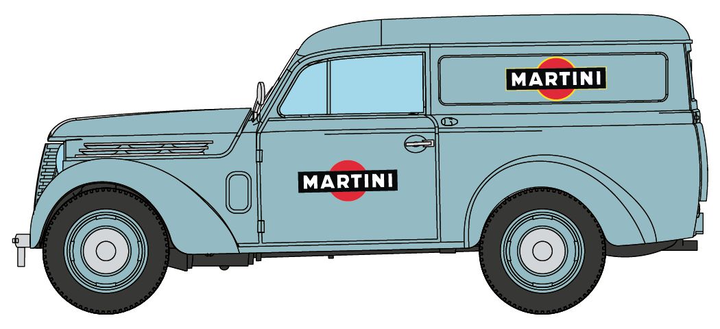 CB-172 Renault Juvaquatre Fourgon Martini