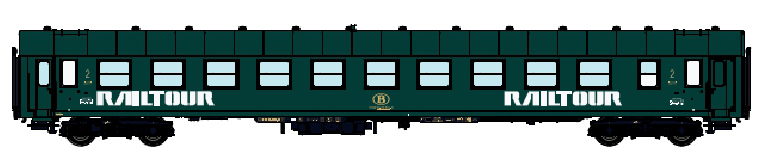 42075 SNCB Railtour Personenwg. I5 2.Kl. Ep.4a