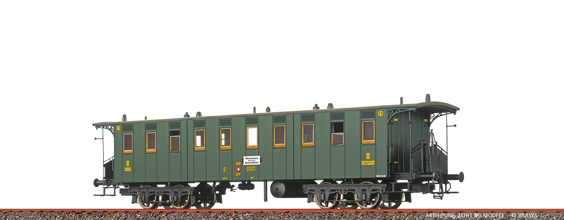 65087 SBB Personenwagen 3.Kl. C4 Ep.1/2