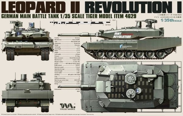 TG-4629 Leopard II Revolution I - Tiger Model