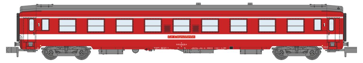 NW-157 SNCF Le Capitole Personenwagen 1.Kl Ep.4