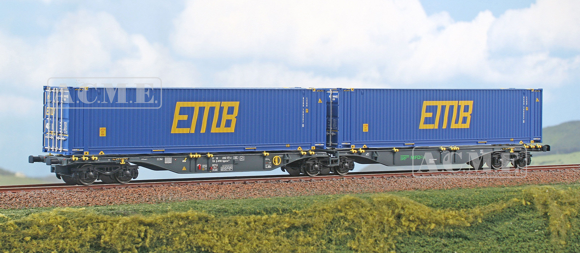 ACME 40395 MFD Rail Containerwg Sggmrss 90' Ep.5/6