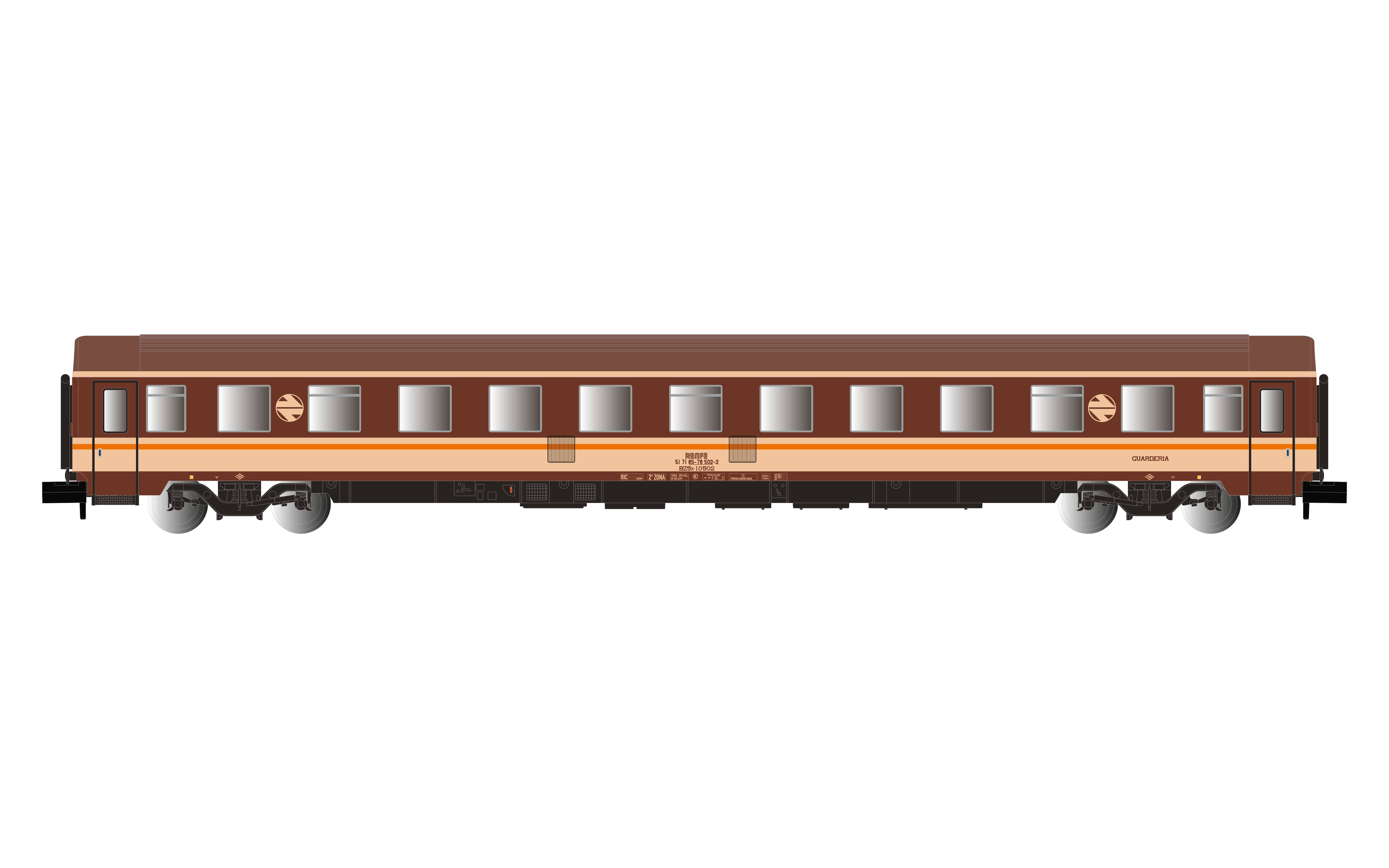 HN4458 RENFE Personenwagen Guardería