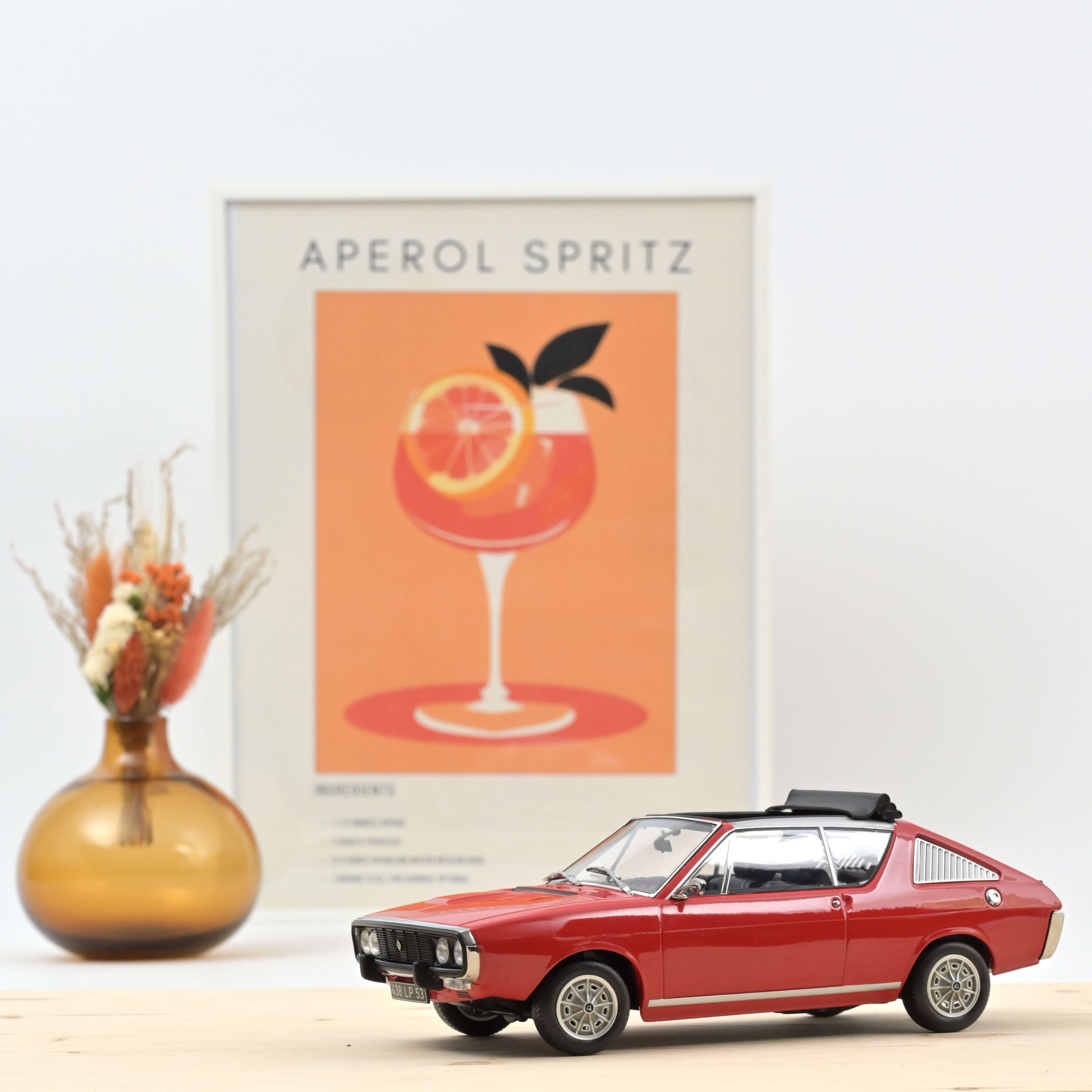 185371 Renault 17 Gordini Découvrable rot 1975