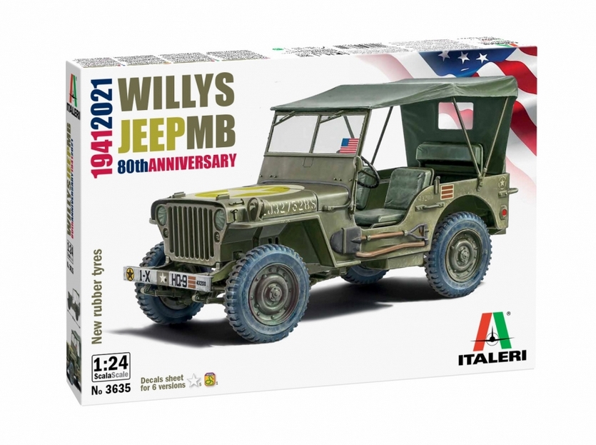 3635 Willys Jeep MB '80th Anniversary'