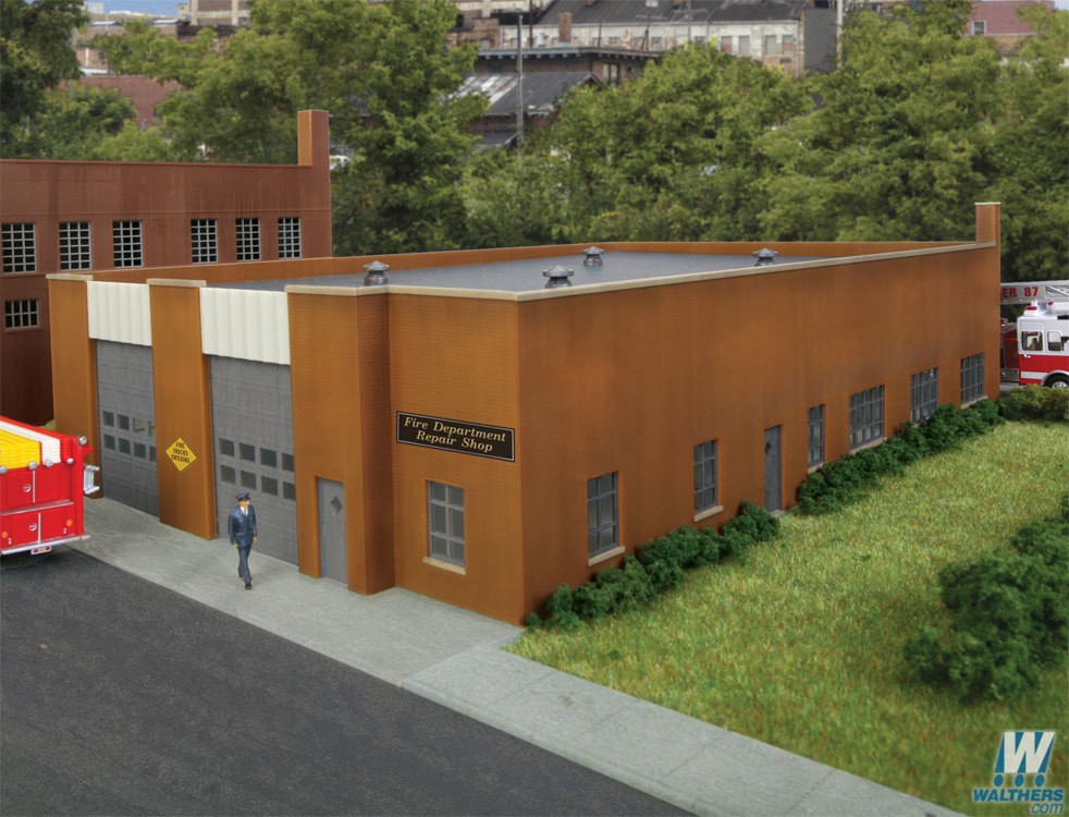 Walthers 3767 Fire Department Repair Shop