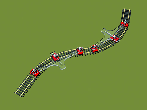PFT-TT-01 Flexgleishalter Baugröße TT