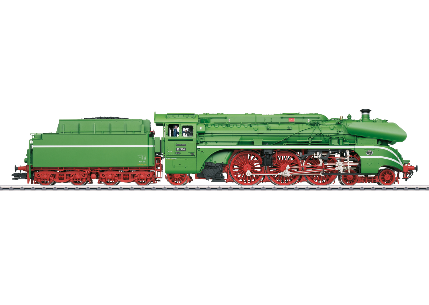Märklin 55128 DR Dampflok BR 18 314 Ep.3