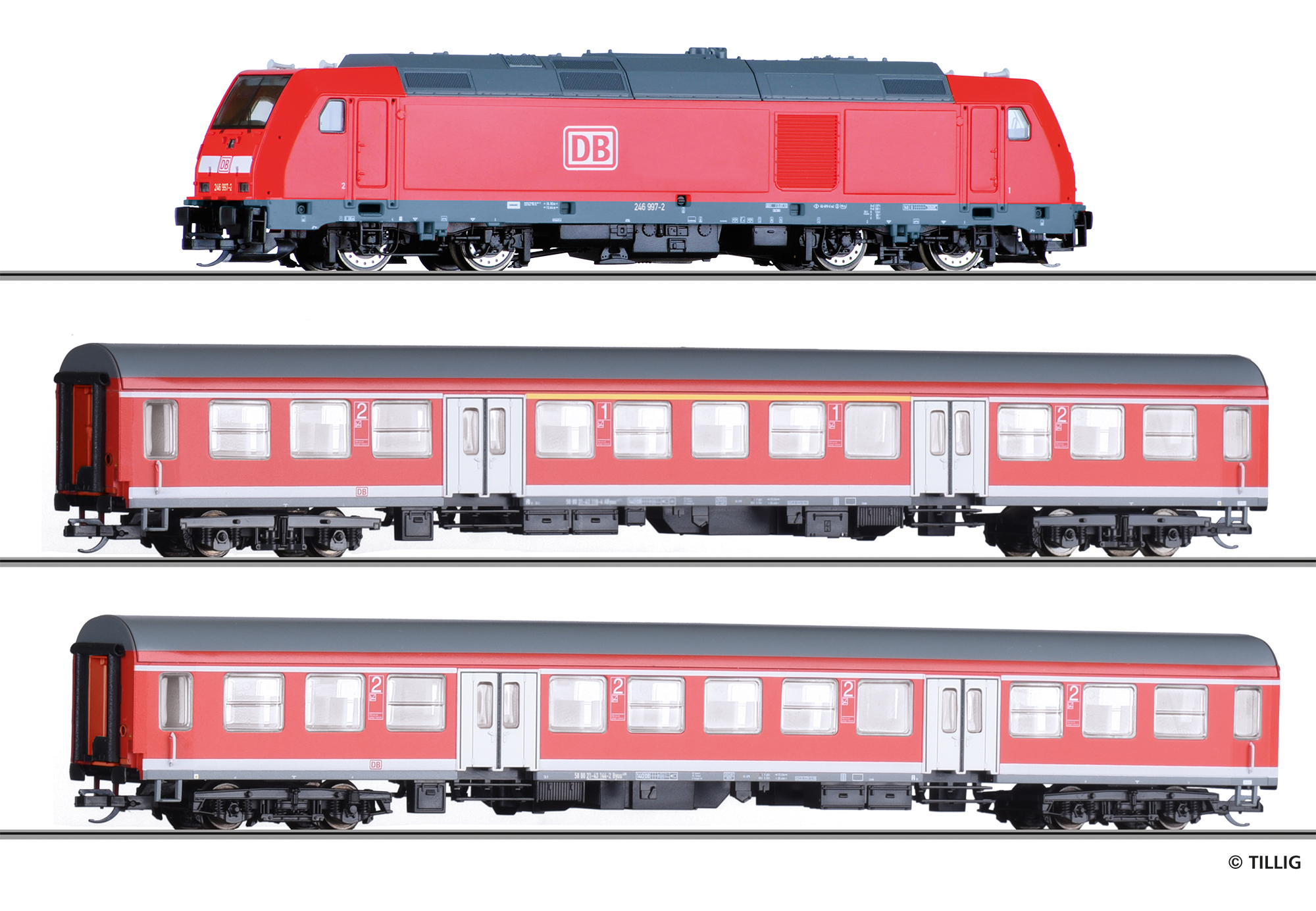 01505 Einsteiger-Set: Reisezug der DB AG, bes