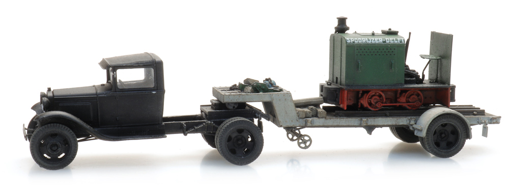 Artitec 387.556 Ford AA Sattelauflieger Deutz