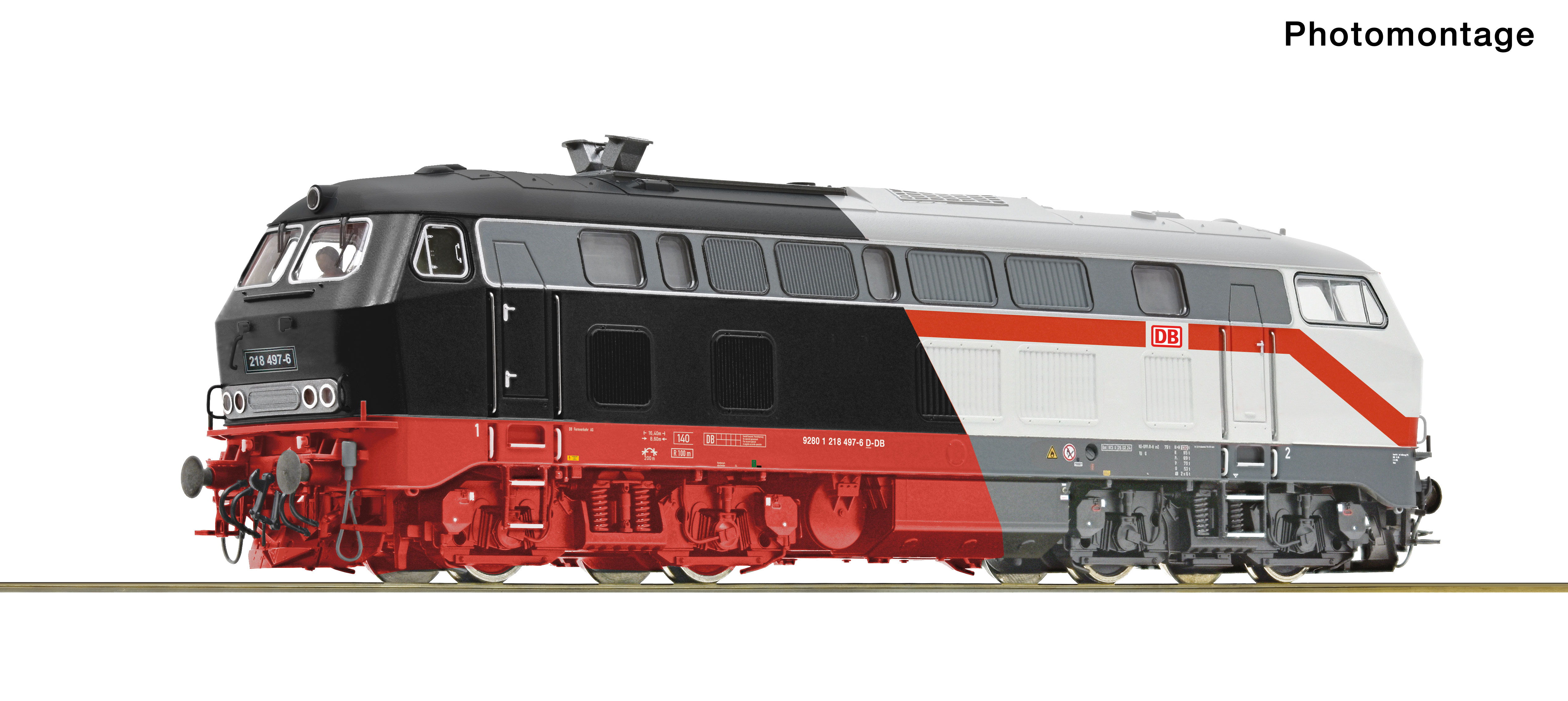 7300122 DBAG Diesellok 218 497-6 Ep.6