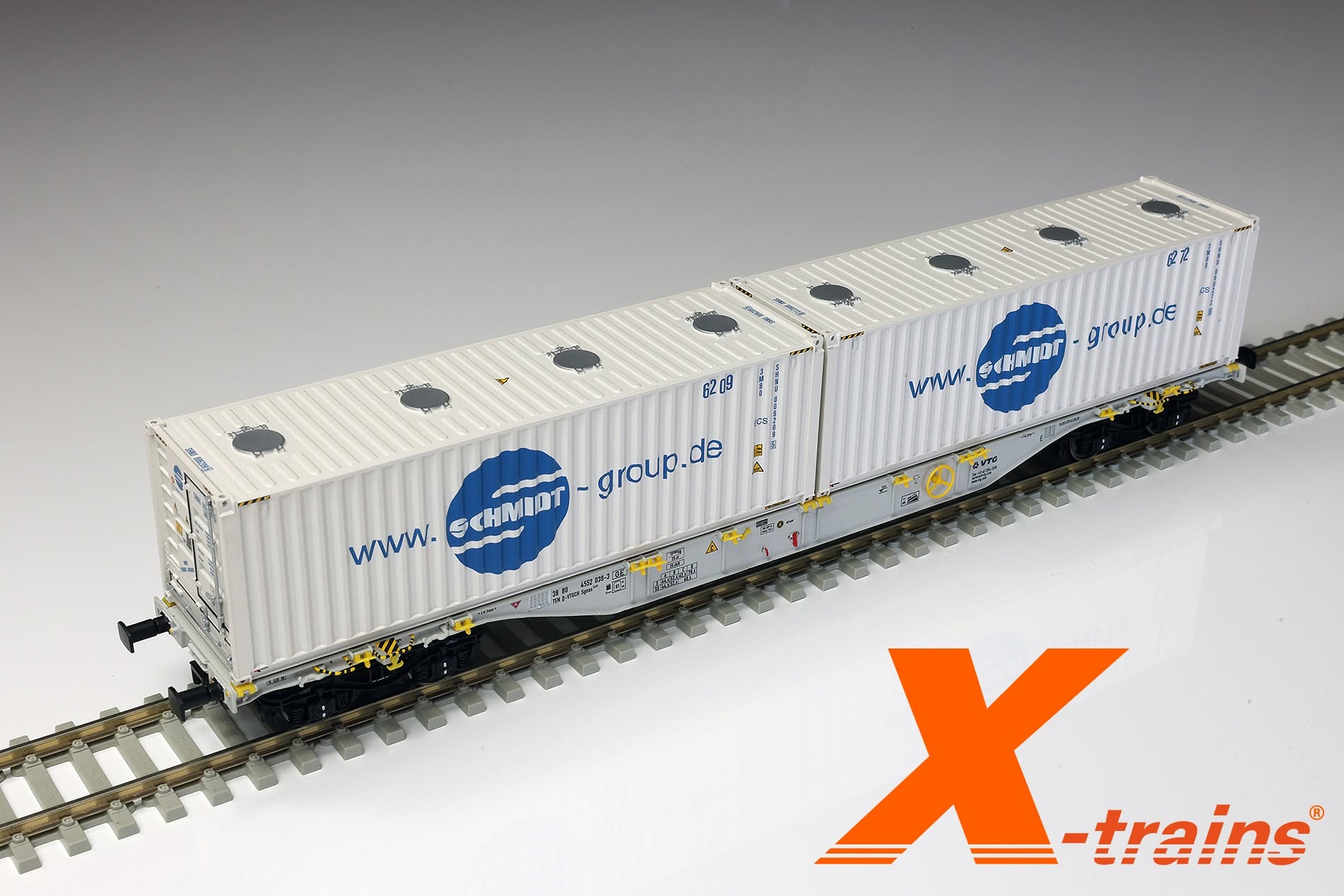 2361000 VTG Containertragwagen Sgnss 60' Ep.6