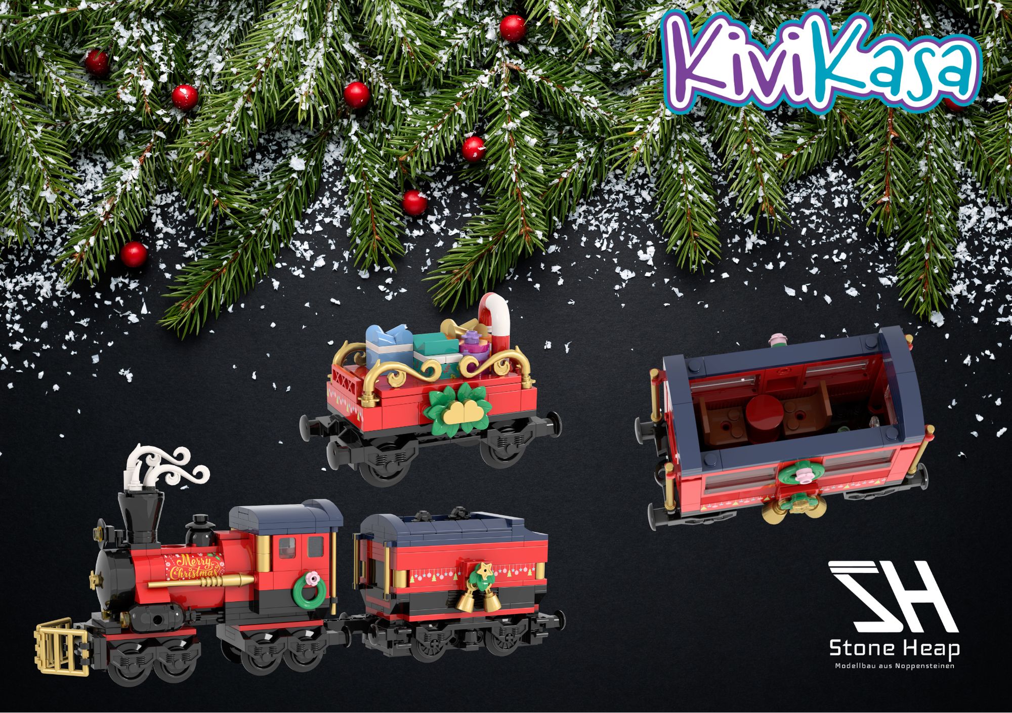 STONE HEAP SH-10015 Der Weihnachtsexpress