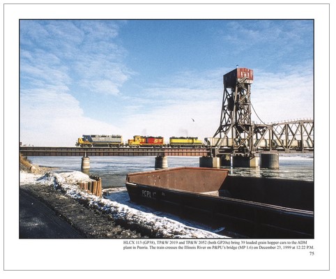 Morning Sun 7537 Peoria Rails 1980-2012