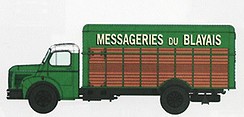 CB-118 Berliet GLC6 Koffer-Lkw Messageries du B