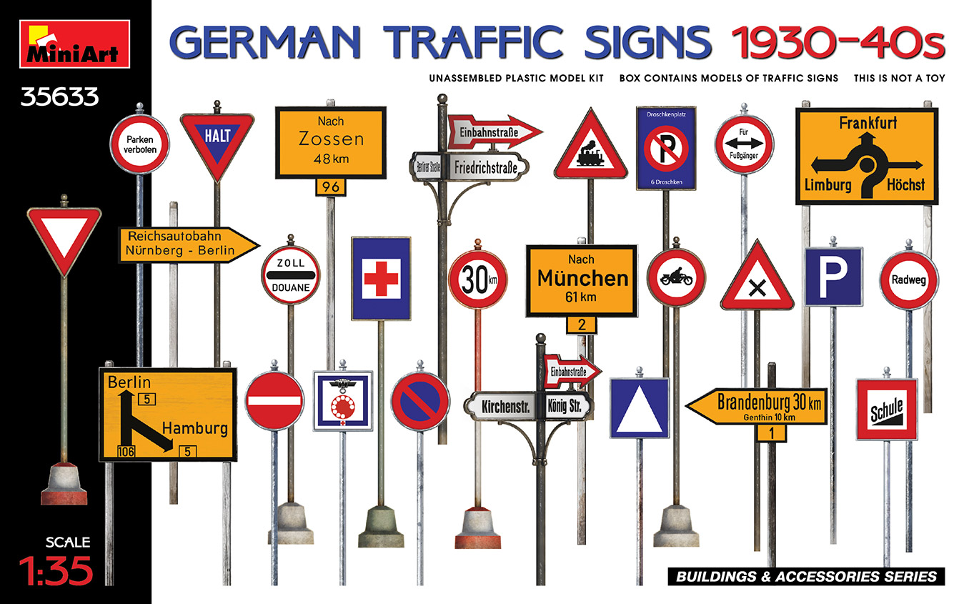 35633 Deutsche Verkehrschilder 1930-1940