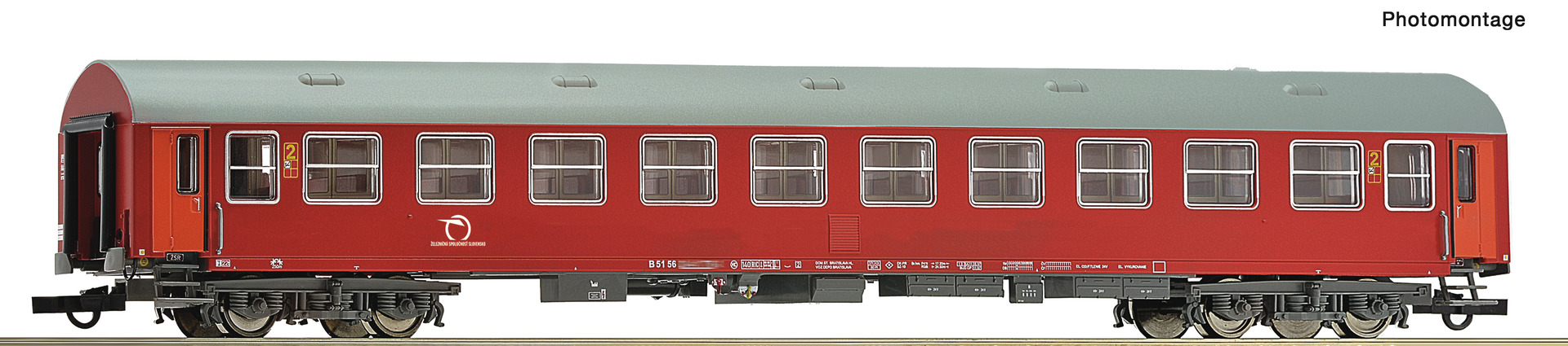 6200231 ZSSK Reisezugwagen Y/B-70 2.Kl. Ep.5/6