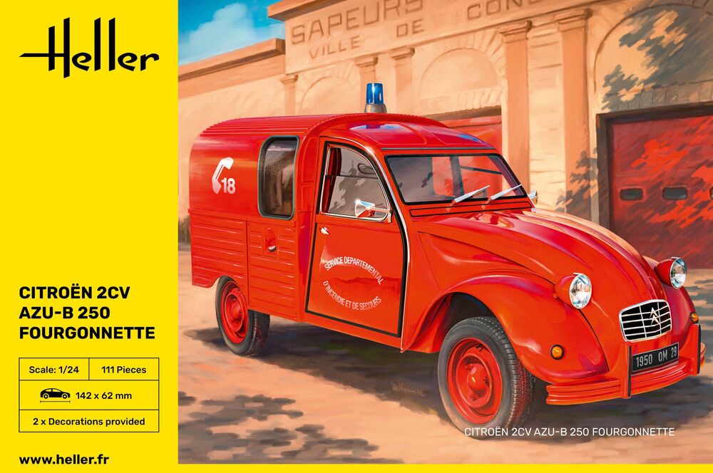 82701 Citroen 2CV AZU-B 250 Fourgonette