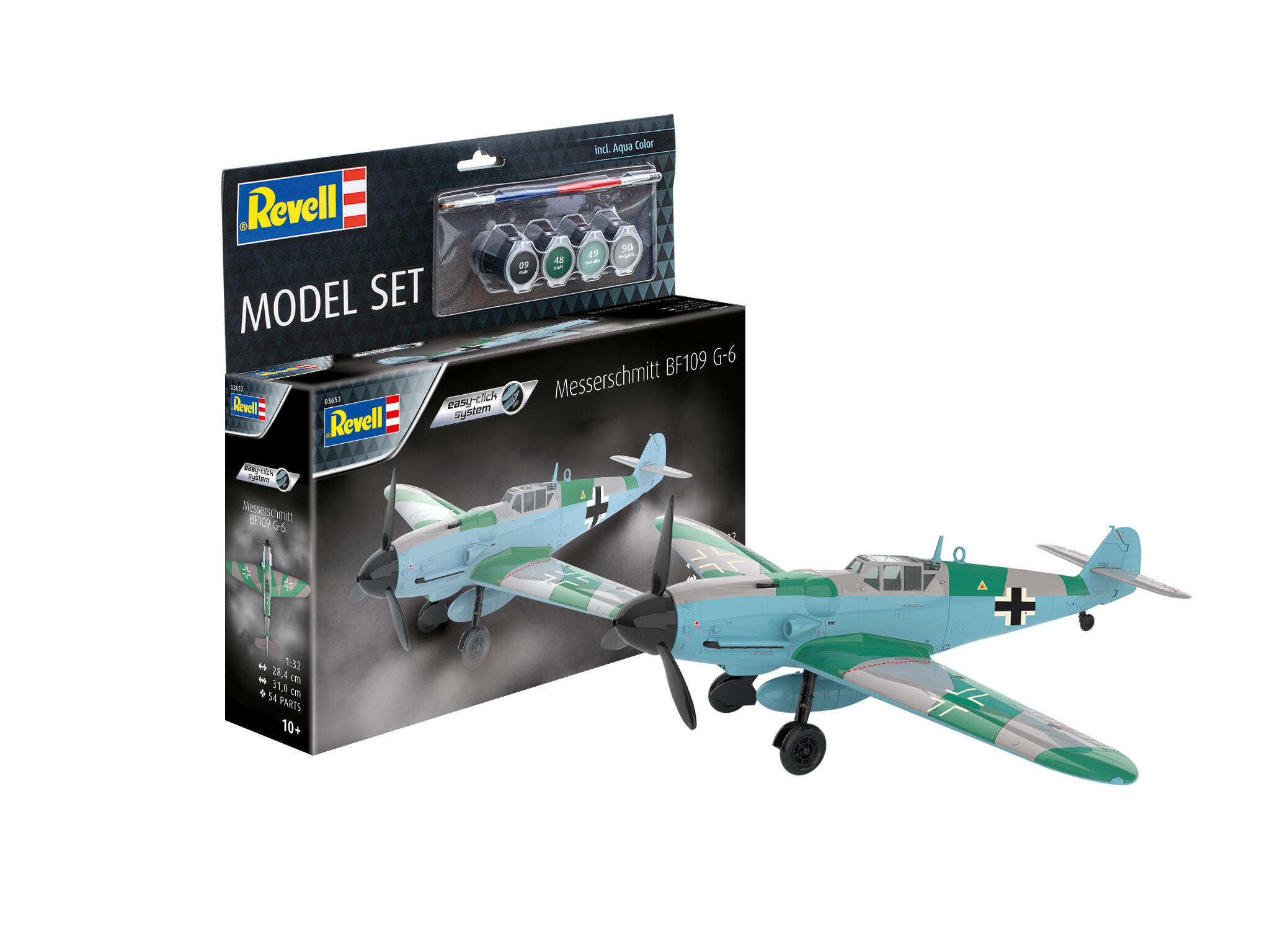 63653 ModelSet: Messerschmitt Bf109G-6