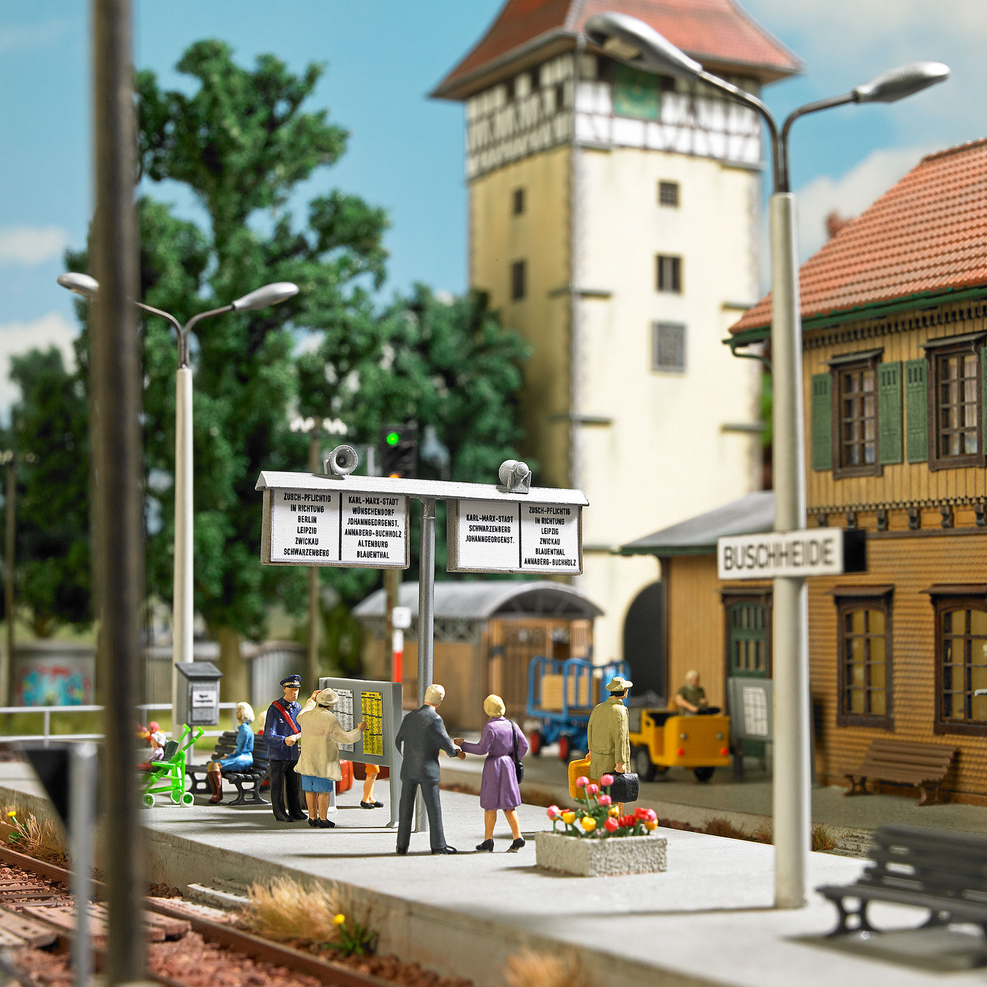 1623 Ausgestaltungs-Set Bahnhof
