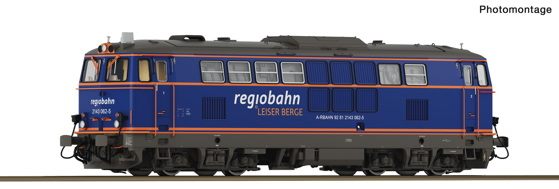7300093 Regiobahn Diesellok 2143 062-5 Ep.6