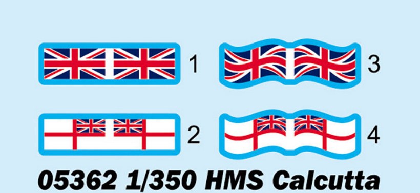 Trumpeter 755362 HMS Calcutta