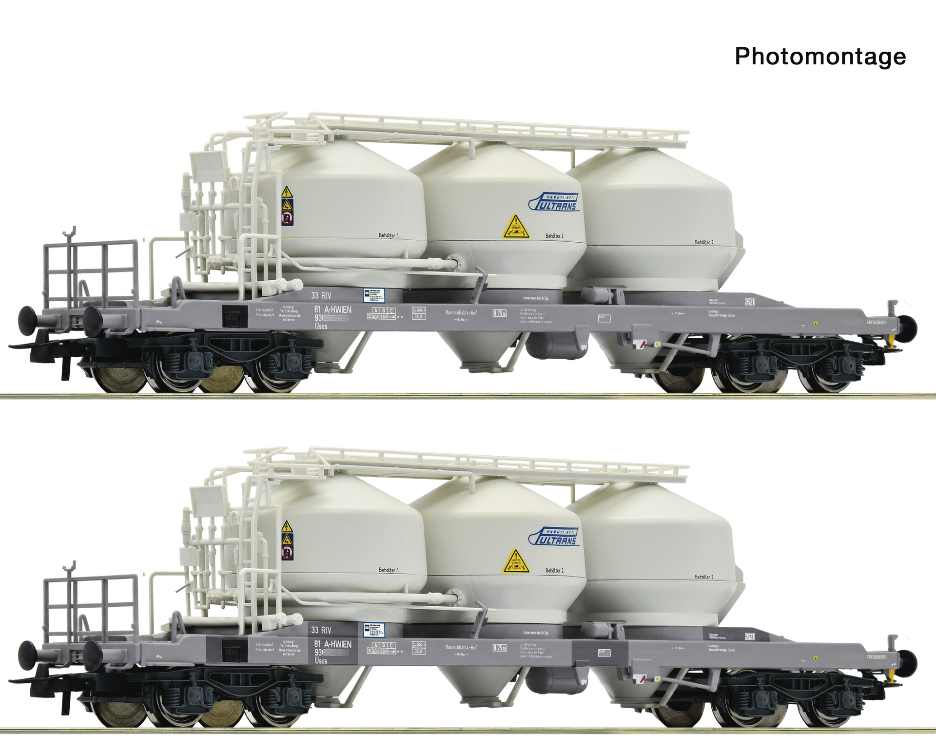6600474 Pultrans Staubsilowagen-Set 2-tlg Ep.5/6