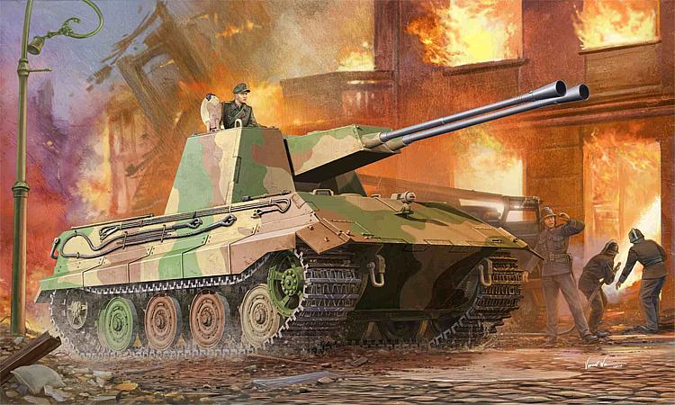 751539 Deutscher Panzer E-75 Flakpanzer