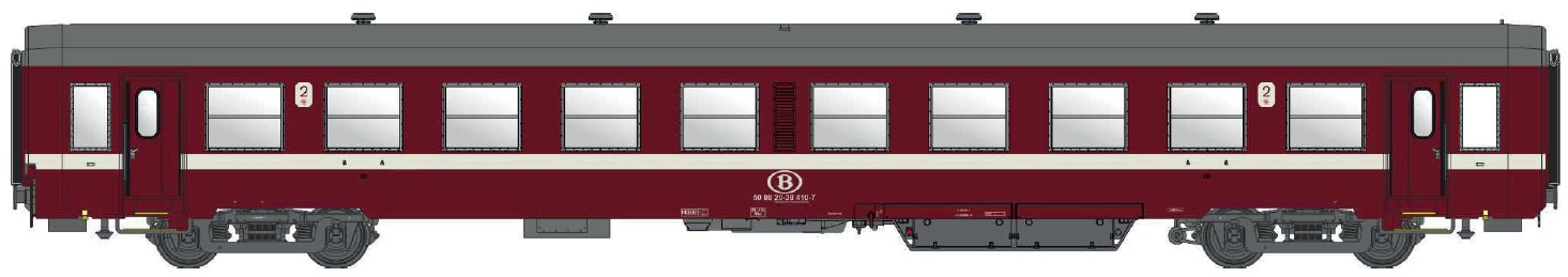 MW40040 SNCB Personenwagen K4 B 2.Kl. Ep.5