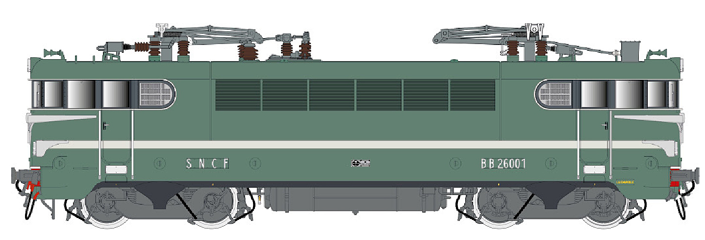 10230 SNCF E-Lok Serie BB 26000 Ep.3d