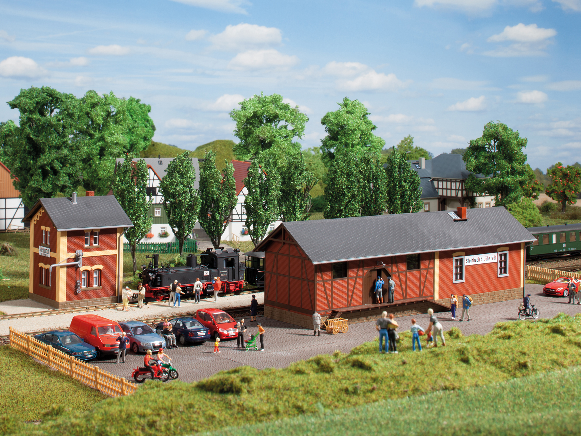 11435 Bahnhof Steinbach mit Wasserhaus