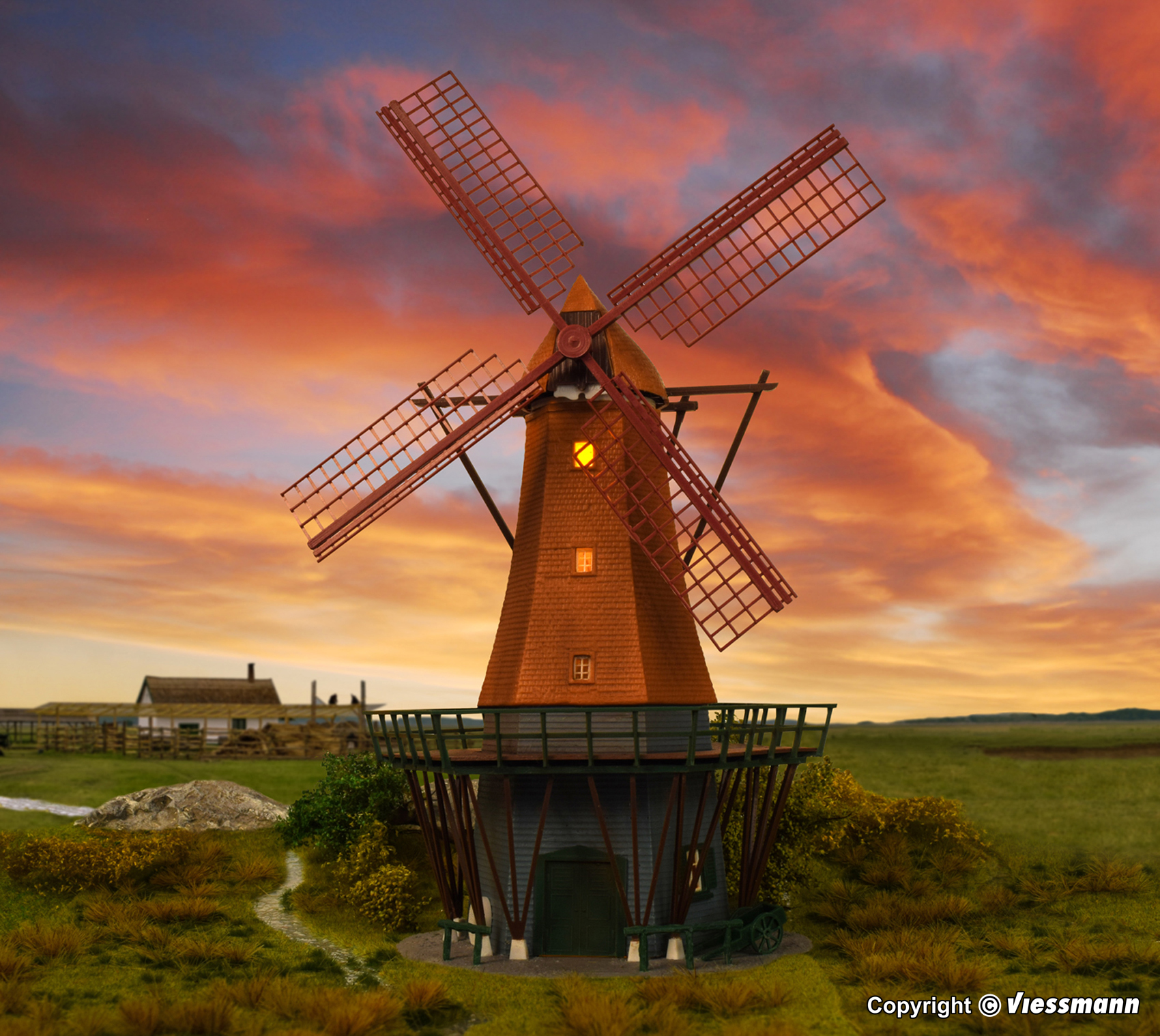 Kibri 39150 Windmühle auf Fehmarn