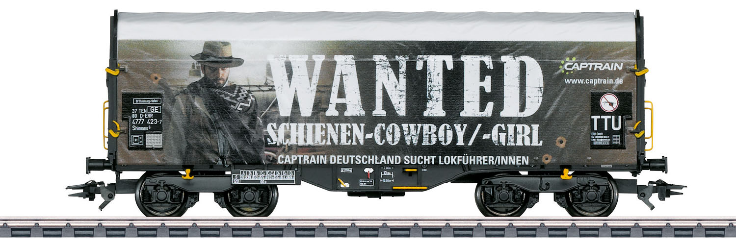 Märklin 47233 ERR Schiebeplanenwagen Shimmns 6 Ep.6