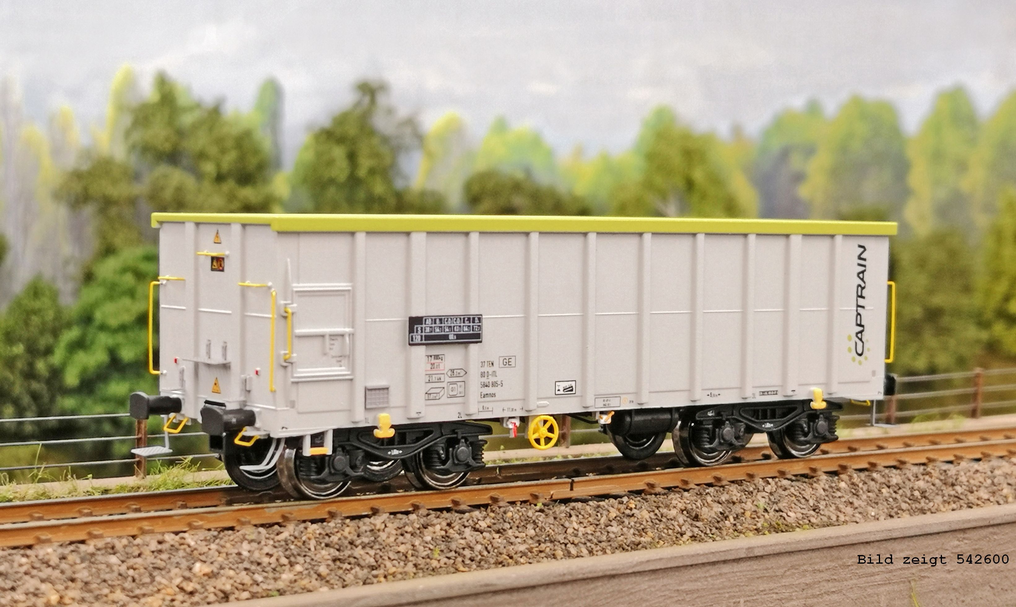 542601 CAPTRAIN offener Güterwag. Eamnos Ep.6