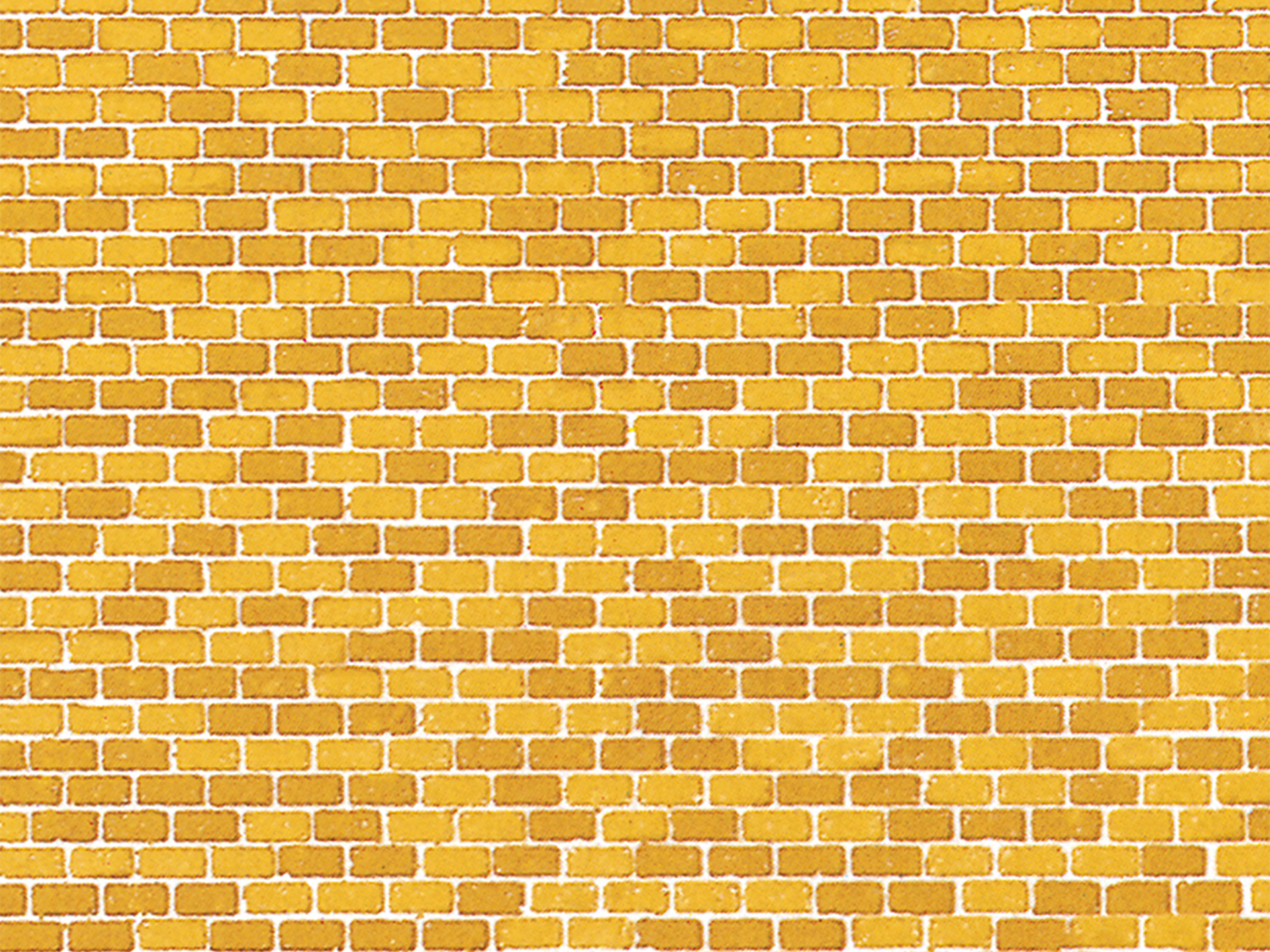 50510 Dekorpappe Ziegelmauer ocker lose