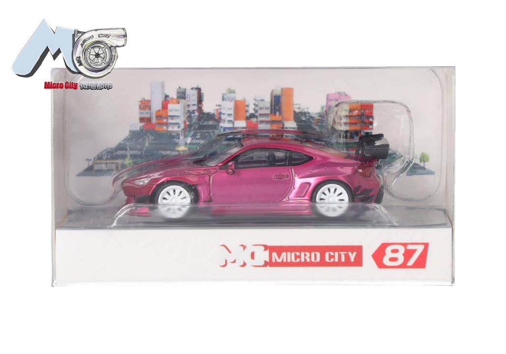 Herpa 87MC000070 MicroCity: Toyota GT86 pink