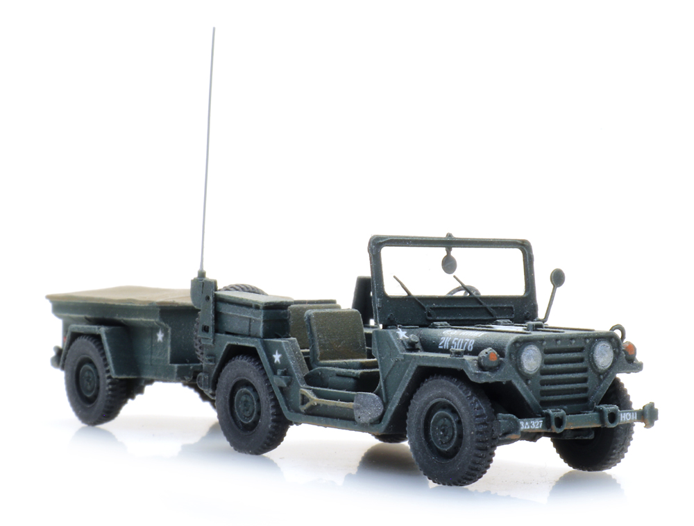 Artitec 6870569 US M151 + M416 Forest green
