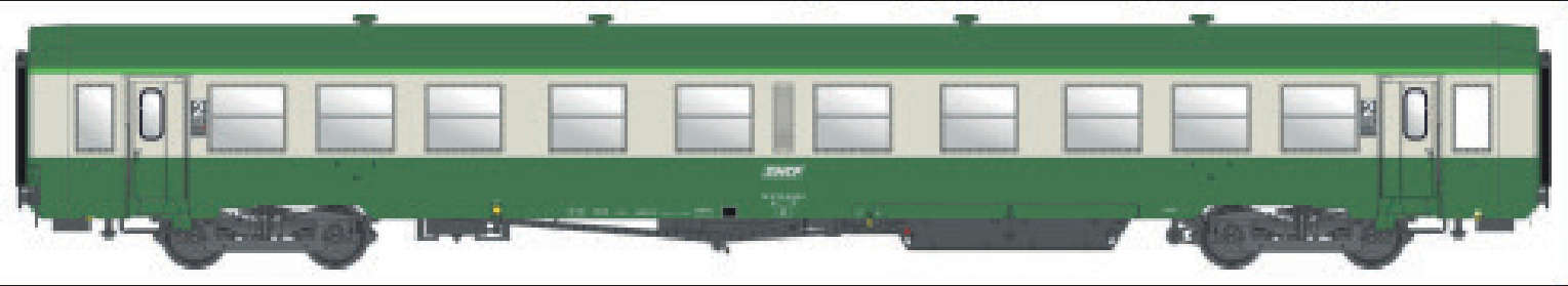MW40038 SNCF Personenwagen USI B10t U63 Ep.4b