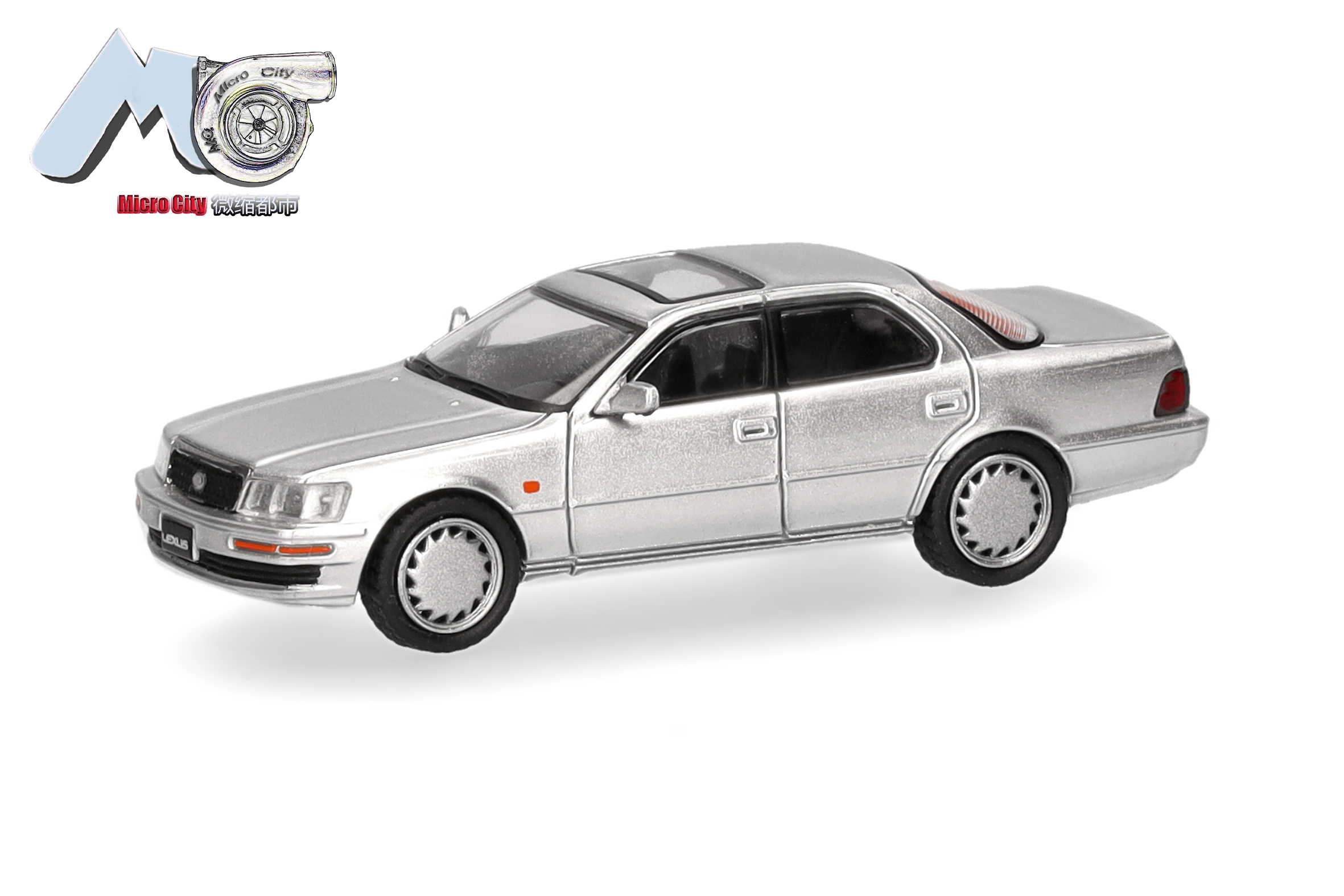 87MC000133 MicroCity: Lexus LS 400 silber