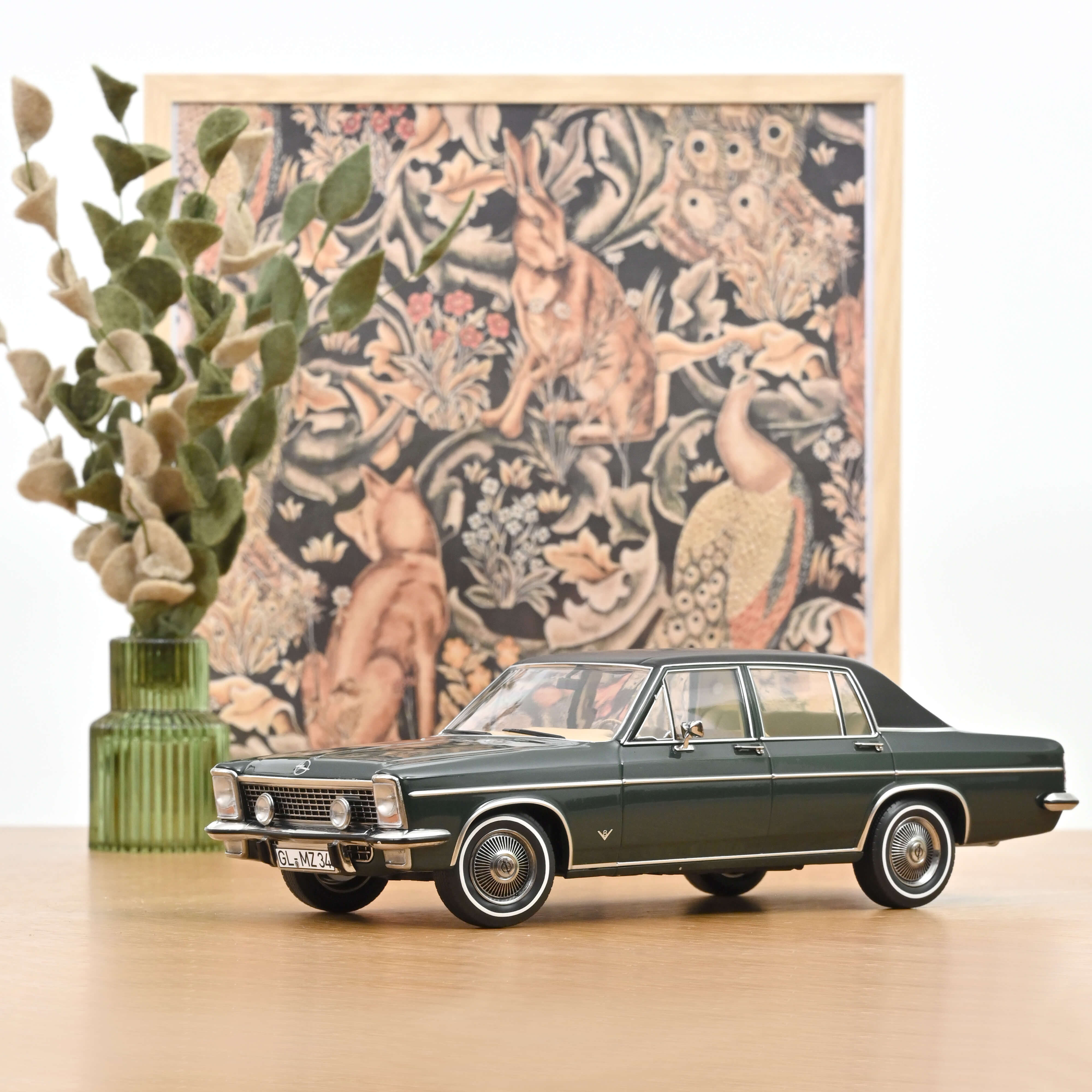 183690 Opel Diplomat V8 cedar green (1969)