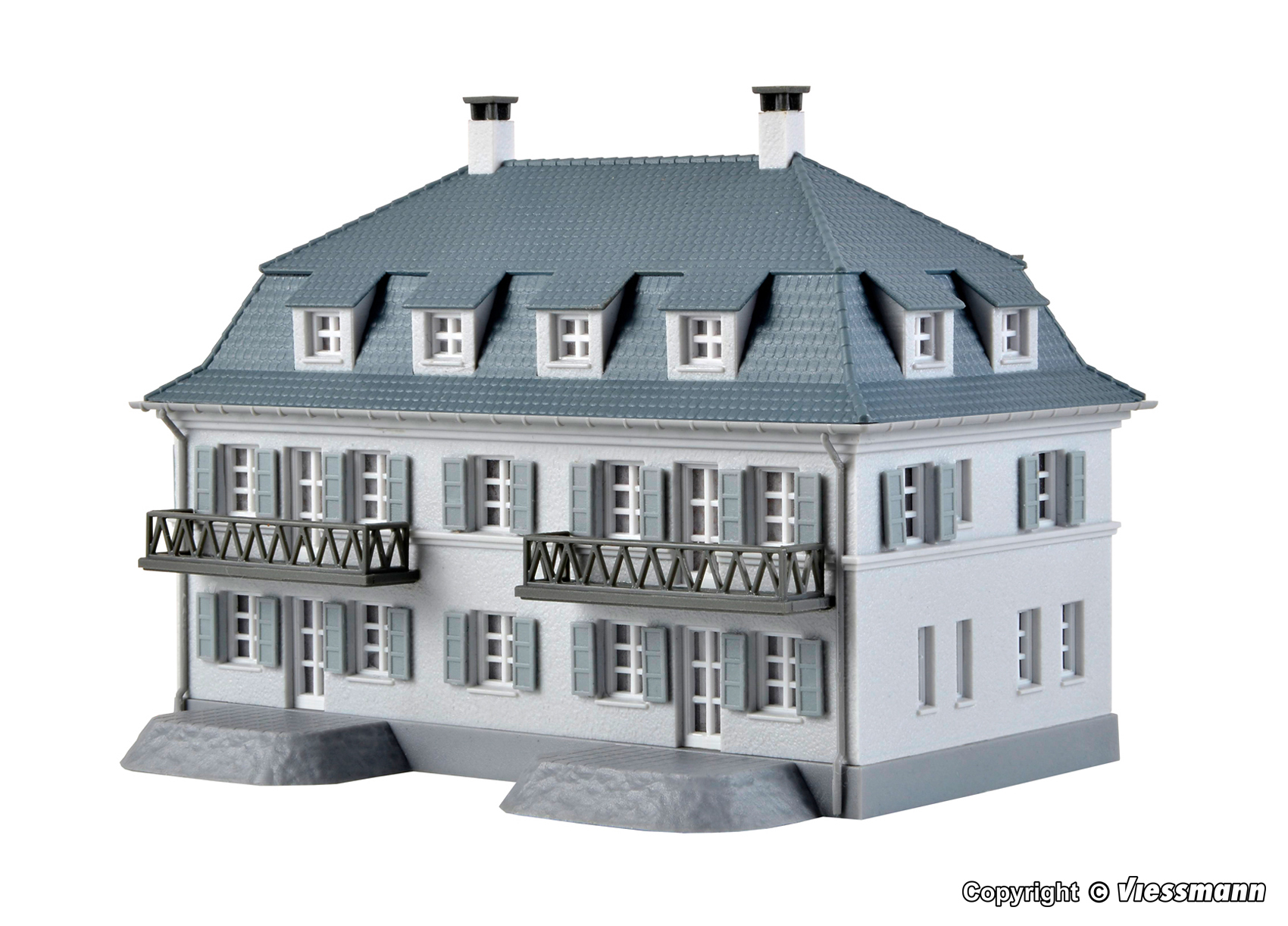 Kibri 37169 Stadthaus mit Balkon und Terasse