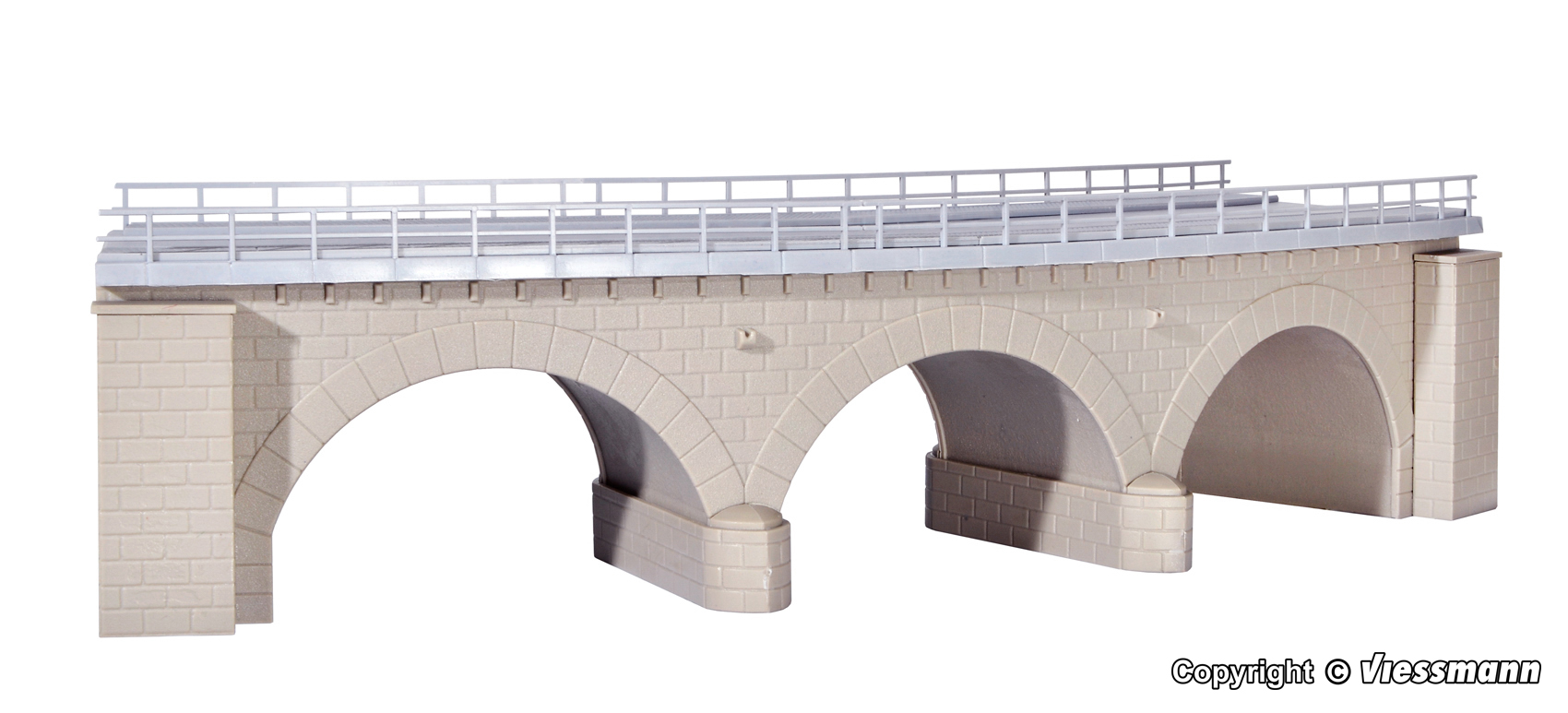 Kibri 39722 Steinbogenbrücke, gebogen, eingleisig