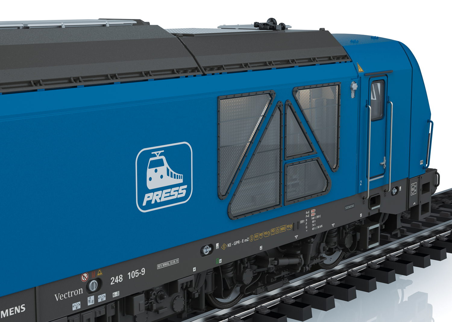 Märklin 39294 Press Hybrid Vectron DM BR 248 Ep.6